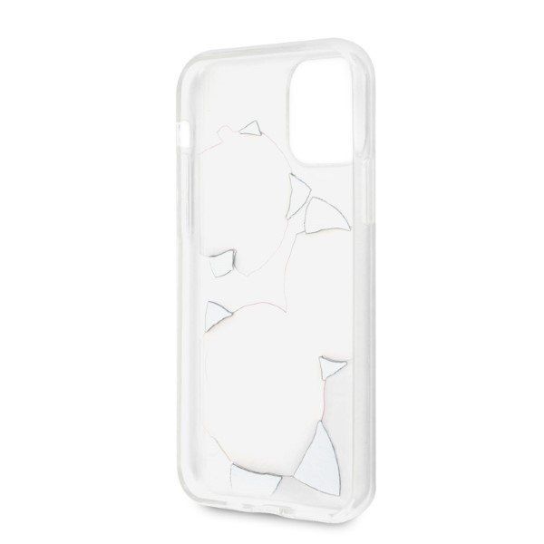 Guess GUHCN58ROSTRT iPhone 11 Pro transparent hardcase Flower zdjęcie 4