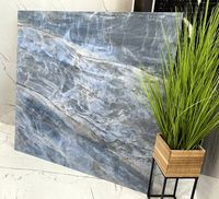 Duże płyty marmuropodobne jak KAMIEŃ gres 120x120 PÓŁMAT SATYNA