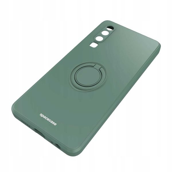 Spacecase Silicone Ring Huawei P30 Dark Green zdjęcie 4