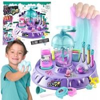 FABRYKA SLIME DIY ZESTAW MIKSER KLEJ DO ROBIENIA GLUTÓW DLA DZIECI