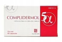 COMPLIDERMOL 5-alfa, Suplementy przeciw łysieniu androgenowemu, 60 kapsułek
