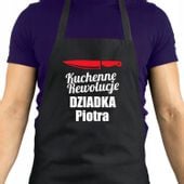 FARTUCH KUCHENNY DEDYKACJA DZIEŃ DZIADKA PREZENT