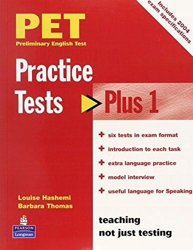 Practice Tests Plus PET 1 no key - Thomas Barbara na Arena.pl