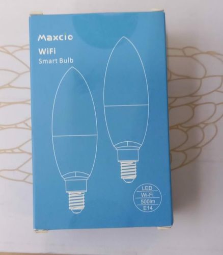 Zestaw 2 inteligentnych żarówek Maxcio E14 WiFi, i na Arena.pl