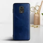 Etui AIORIA LEATHER Xiaomi Redmi Note 9 Pro/9S/Note 10 Lite niebieski