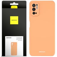 ETUI MATOWE DO POCO M3 PRO SPACECASE SILICONE CASE OBUDOWA + SZKŁO