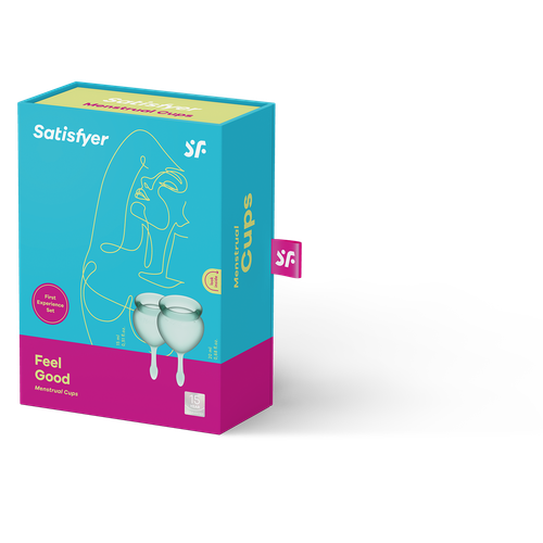 kubeczki menstruacyjne feel good menstrual cup set satisfyer na Arena.pl