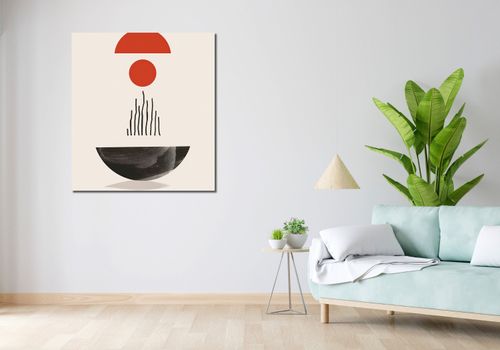 Obraz 90x100cm Półokrągła Forma na Arena.pl