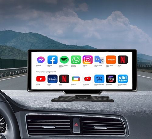 RADIO STACJA MULTIMEDIALNA MONITOR ANDROID AUTO APPLE CARPLAY ANDROID 13 na Arena.pl