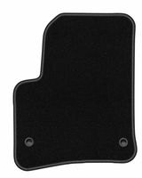 Dywanik kierowcy welurowy czarny do: Volkswagen Touareg I 2002-2010 SUV