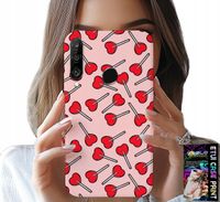 ETUI DO HUAWEI P30 LITE - KOBIECE, MODNE WZORY LIZAKI W SERCA CASE
