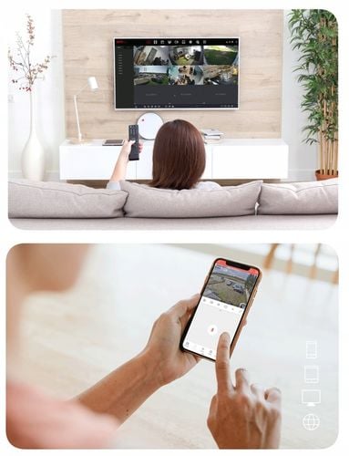 REJESTRATOR DO MONITORINGU SIECIOWY NVR IP 9 KANAŁOWY 8MPx 4K na Arena.pl