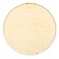 Baza DNO do koszyka spód KOŁO 29cm otwór 6mm