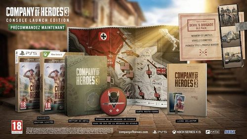 Company of Heroes 3 CONSOLE EDITION + STEELBOOK + DLC - PL - PS5 - Blu-ray na Arena.pl