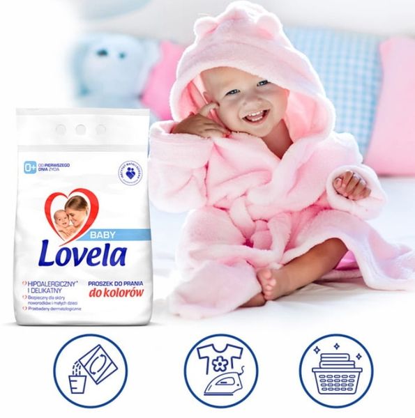 Lovela proszek do prania kolorów 4,1 kg zdjęcie 2