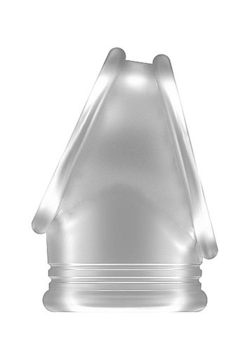 no.48 - cockring with ball strap - translucent na Arena.pl