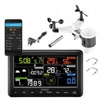 Stacja pogody profesjonalna SOLAR APLIKACJA WI-FI