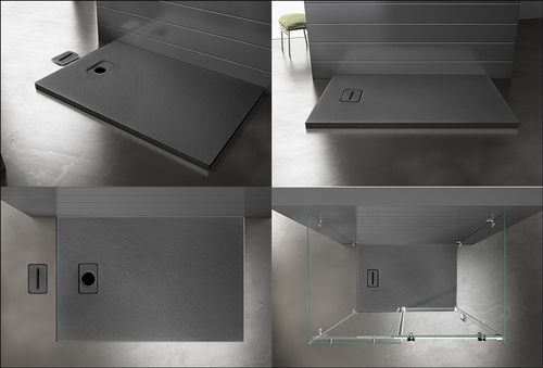 Brodzik Kamienny 80 x 120 Grey na Arena.pl