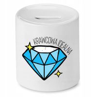 Skarbonka Dla Krawcowej Krawca Idealna Prezent Z Nadrukiem Ze Zdjęciem