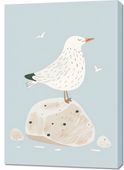 Obraz 70x100cm Wzory dla Dzieci, Dziewczynki i Chłopca - Mewa