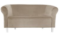 Sofa Milo MG09 szary beż nogi 15 białe