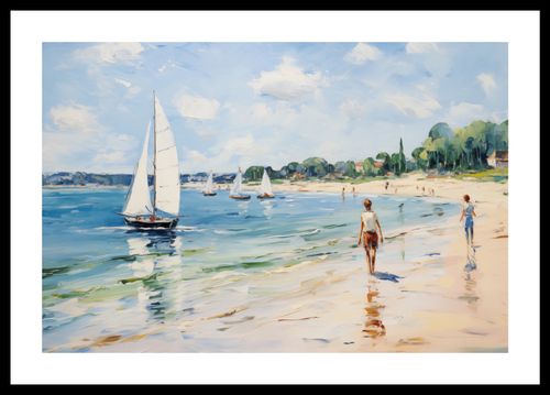 Plakat 45x30cm Życie na Brzegu na Arena.pl