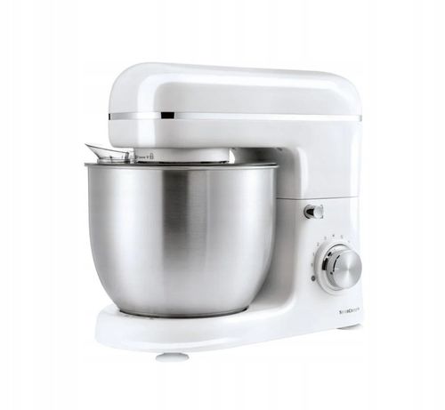 Robot kuchenny Silvercrest SKM 600W Mikser Planetarny Wielofunkcyjny biały na Arena.pl