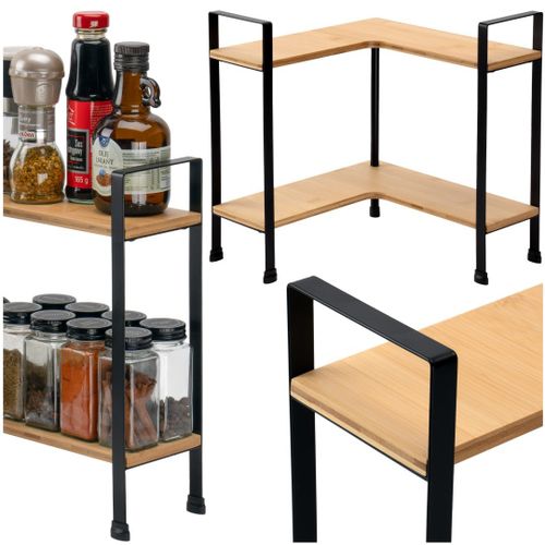 Półki na przyprawy SARITA bambusowe na Arena.pl