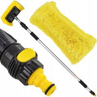 SZCZOTKA TELESKOPOWA MYCIA AUTA SAMOCHODU PANELI FOTOWOLTAIKI 150-250CM