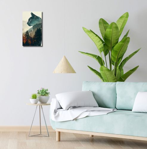 Obraz 20x40cm Koci Duch Lasu na Arena.pl