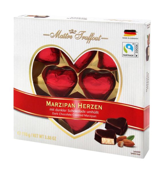 maitretruffout serca marcepanowe 110 g zdjęcie 1