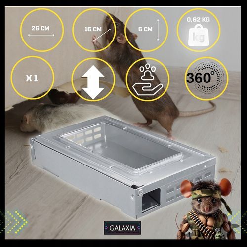 ŻYWOŁAPKA NA MYSZY Pułapka Łapka Na Szczury Pułapki Łapki HUMANITARNA na Arena.pl