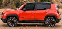 JEEP RENEGADE - Listwy CHROM na drzwi boczne dekoracyjne chromowane