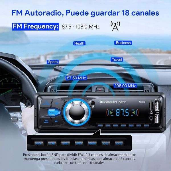 Radio samochodowe N2215 zdjęcie 6
