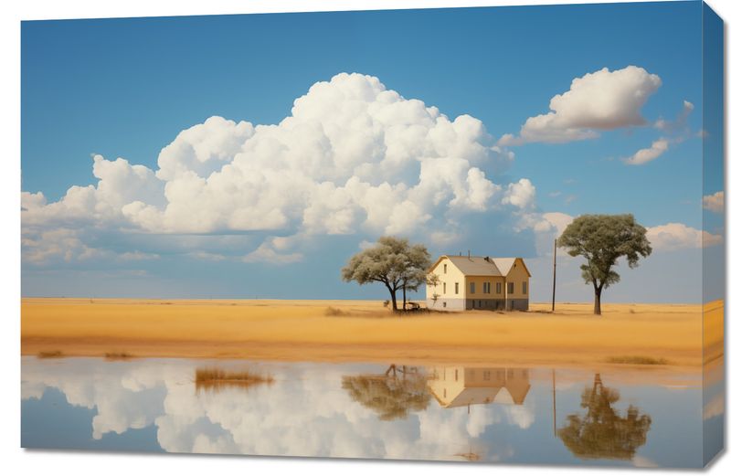 Obraz 90x60cm Domostwo zdjęcie 1