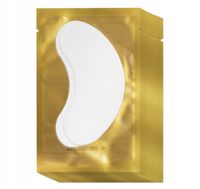 PŁATKI ŻELOWE POD OCZY DO PRZEDŁUŻANIA RZĘS ZŁOTE 100 sztuk