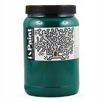 2 x FARBA AKRYLOWA zielona turkus Renesans IPAINT 500ml 16 ZIELEŃ SZMARAGDO