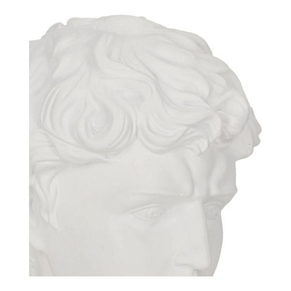 Dekoracja głowa Dawida biała zdjęcie 4