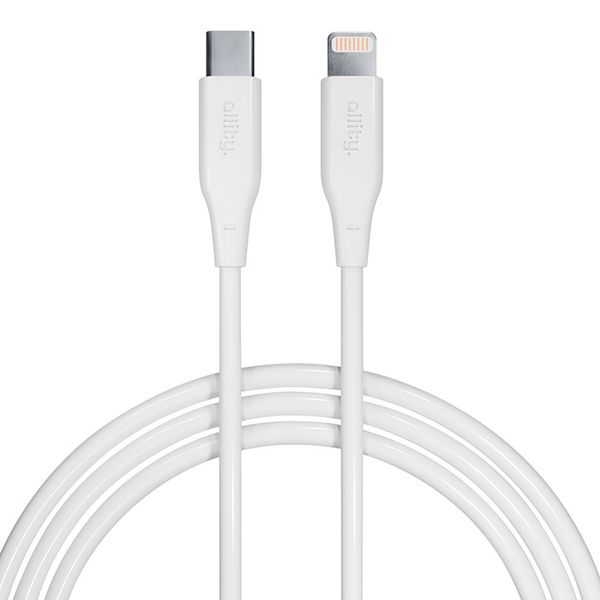 Allity kabel AUC-02 USB-C - Lightning 2,0 m 27W biały zdjęcie 1