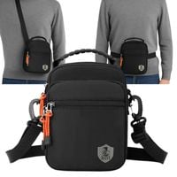 TORBA MĘSKA NERKA SASZETKA SPORTOWA BIODROWA NA RAMIĘ BIODRA