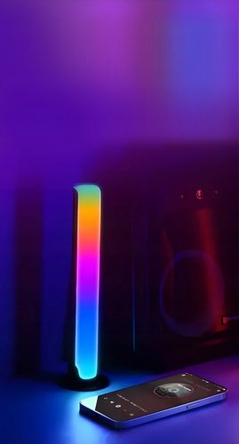 2x Light Bar Lampka Biurkowa czujnik muzyki RGB oświetlenie ambient na Arena.pl