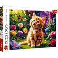 puzzle 500 uroczy kotek 37525