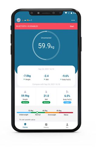 Waga łazienkowa analityczna Fit Style 16w1 do 180 kg biała na Arena.pl