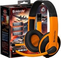 SŁUCHAWKI GAMINGOWE Z MIKROFONEM NAUSZNE DO KOMPUTERA ZESTAW DLA GRACZY