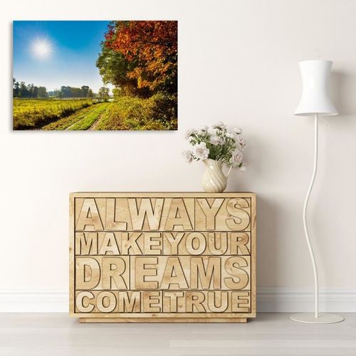 Obraz na płótnie - Canvas, Polna droga 100x70 na Arena.pl