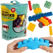 Klocki Gumowe - Sensoryczne 80El.  26575