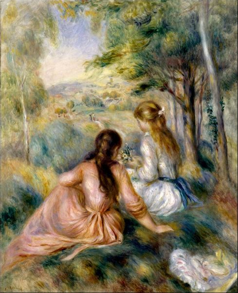 In the Meadow, Auguste Renoir - plakat 21x29,7 cm zdjęcie 1