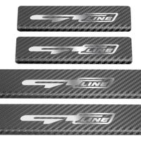 Listwa progowa KIA PICANTO MK3 GT LINE Stal nierdzewna 304 carbon 4szt