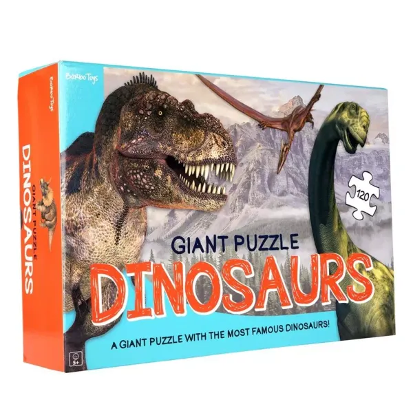 Puzzle podłogowe dinozaury 120el zdjęcie 1