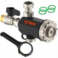 FILTR MAGNETYCZNY SEPARATOR ZANIECZYSZCZEŃ IBO 3/4 CALA DN20 KLUCZ